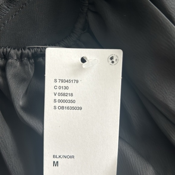 Urban Outfitters Black UO Helena Satin Corset  Slip Mini Dress Size M - Picture 8 of 16